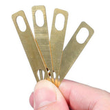 Max 4 Pieces 0.2mm,0.5mm,1mm Neck Shims for Guitar Bass Accessories