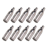 Max MINI XLR 3-Pin Female To XLR 3-Pin Male Converter SA518