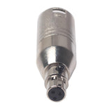 Max MINI XLR 3-Pin Female To XLR 3-Pin Male Converter SA518