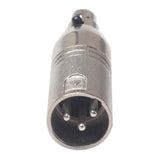 Max MINI XLR 3-Pin Female To XLR 3-Pin Male Converter SA518