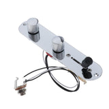 Max 1pc Guitar Pre-wired Control Plates Volume Tone 3 Switch Electric Guitar