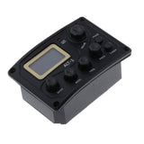 Max Maxb Equalizer ALT-1EQ With Tuner for Acoustic Guitar Pickup Black