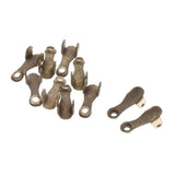 Max Maxb 10 Pieces Small Trumpet Water Key Holders Replacement Trumpet Base Parts