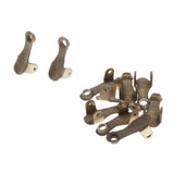 Max Maxb 10 Pieces Small Trumpet Water Key Holders Replacement Trumpet Base Parts