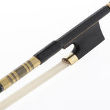 Maxbell 4/4 Violin Bow Advanced Carbon Fiber Stick Straight Pernambuco Performance