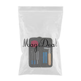 Maxbell 1 Set Professional Piano Tuning Hammer Wrench Tool Kit Mute Tools with Case