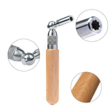Maxbell 1 Set Professional Piano Tuning Hammer Wrench Tool Kit Mute Tools with Case