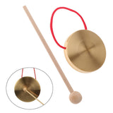 Max Maxb Metal Gong Chinese Traditional Musical Instrument Cymbal Educational Toy