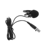 Maxbell 3 Pin Lavalier Microphone Condenser Lapel Tie Clip for Wireless Transmitter