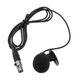 Maxbell 4 Pin Lavalier Microphone Condenser Lapel Tie Clip for Wireless Transmitter