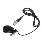 Maxbell 4 Pin Lavalier Microphone Condenser Lapel Tie Clip for Wireless Transmitter
