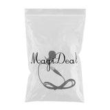 Maxbell 4 Pin Lavalier Microphone Condenser Lapel Tie Clip for Wireless Transmitter
