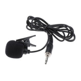 Maxbell Condenser Lavalier Microphone 1/8" (3.5mm) +Tie-Clip for Cellphone,DV and PC