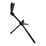 Max Maxb Aluminum Alloy Tripod Stand Holder Saxophone Sax Stand Soprano Black Stand