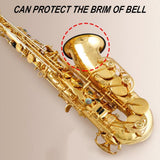 Maxbell 13.5cm Diameter Saxophone Ring Mute for Tenor Saxophone Bell Protecor