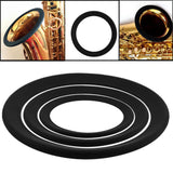 Maxbell Silicone Sax Saxophone Noise Mute Ring Silencer Dampener Parts 11cm