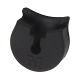 Maxbell Black Silicone Clarinet Oboe Thumb Rest Finger Protector Parts Large Caliber