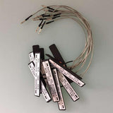 Maxbell Steel Fiddle Piezo Pickups 2.5mm jack for String Violin Accessories