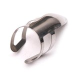 Maxbell 4pcs Finger Picks Stainless Steel Guitar Finger Picks & Thumb Pick Set