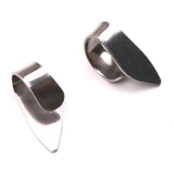 Maxbell 4pcs Finger Picks Stainless Steel Guitar Finger Picks & Thumb Pick Set