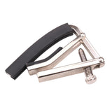 Maxbell Metal Guitar Tuner Trigger Quick Change Key Clamp Capo for Folk Guitar