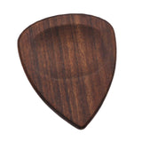 Max Maxb Chacate Preto Wood Guitar Bass Pick Plectrum Hearted Shape Instruments Parts