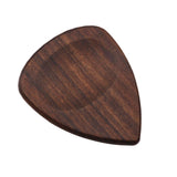 Max Maxb Chacate Preto Wood Guitar Bass Pick Plectrum Hearted Shape Instruments Parts