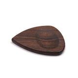 Max Maxb Chacate Preto Wood Guitar Bass Pick Plectrum Hearted Shape Instruments Parts