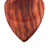 Max Maxb Rosewood Guitar Bass Pick Plectrum Hearted Shape Pick Instruments Parts