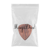 Max Maxb Rosewood Guitar Bass Pick Plectrum Hearted Shape Pick Instruments Parts