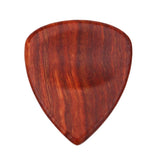 Max Maxb Red Sandal Wood Guitar Bass Pick Plectrum Hearted Shape Instruments Parts