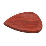 Max Maxb Red Sandal Wood Guitar Bass Pick Plectrum Hearted Shape Instruments Parts