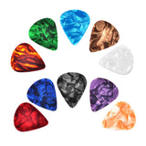 Maxbell 10pcs Plastic Guitar Bass Pick Plectrum Hearted Shape Instruments 0.96mm