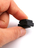 Max Maxb 2pcs Plastic Guitar Pick Plectrum Hearted Shape with Silicone Pick Holder
