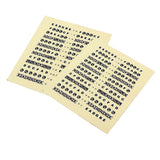Maxbell Guitar Musical Scale Sticker Guitar Neck Fretboard Note Sticker Lables Decal