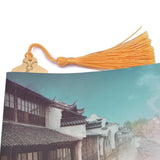 Max Maxb Golden Copper Music Teaching Book Bookmark Cheong Sam Shape