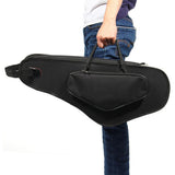 Max Maxb 1x Soft Thickened Alto Saxophone Backpack Gig Bag for Woodwind Instrurment