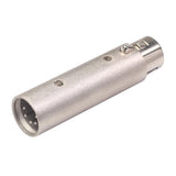 Maxbell Zinc Alloy 3 Pin Female to 5 Pin XLR Male Audio Adapter Connector