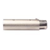 Maxbell Zinc Alloy 3 Pin Female to 5 Pin XLR Male Audio Adapter Connector