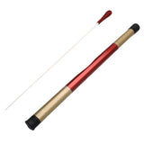 Maxbell Music Orchestra Baton Red Sandalwood Handle Conductor Baton with Tube Sleeve