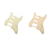 Maxbell Prewired 2-ply Pickguard Scratchplate SSH for ST Style Guitar Light Green