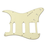 Maxbell Prewired 2-ply Pickguard Scratchplate SSH for ST Style Guitar Light Green