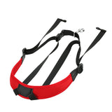 Maxbell Adjustable Saxophone Sax Cotton Padded Neck Strap with Hook Clasp Red