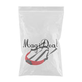 Maxbell Adjustable Saxophone Sax Cotton Padded Neck Strap with Hook Clasp Red
