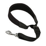 Maxbell Adjustable Saxophone Sax Stretch Silicone Padded Neck Strap with Hook Black