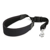 Maxbell Adjustable Saxophone Sax Stretch Silicone Padded Neck Strap with Hook Black