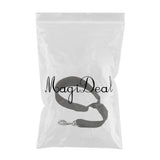 Maxbell Adjustable Saxophone Sax Stretch Silicone Padded Neck Strap with Hook Black
