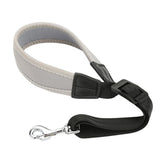 Maxbell Adjustable Saxophone Sax Stretch Silicone Padded Neck Strap with Hook Gray