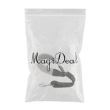 Maxbell Adjustable Saxophone Sax Stretch Silicone Padded Neck Strap with Hook Gray
