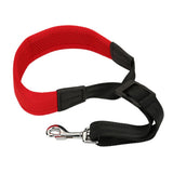 Maxbell Adjustable Saxophone Sax Stretch Silicone Padded Neck Strap with Hook Red
